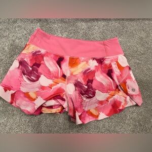Athleta running shorts, good condition; size 4